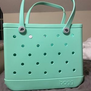 Bogg bag sea foam baby size